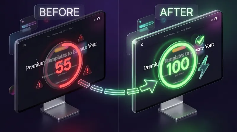 9 Real Fixes That Took My Next.js App's PageSpeed Score From Under 60 to 100